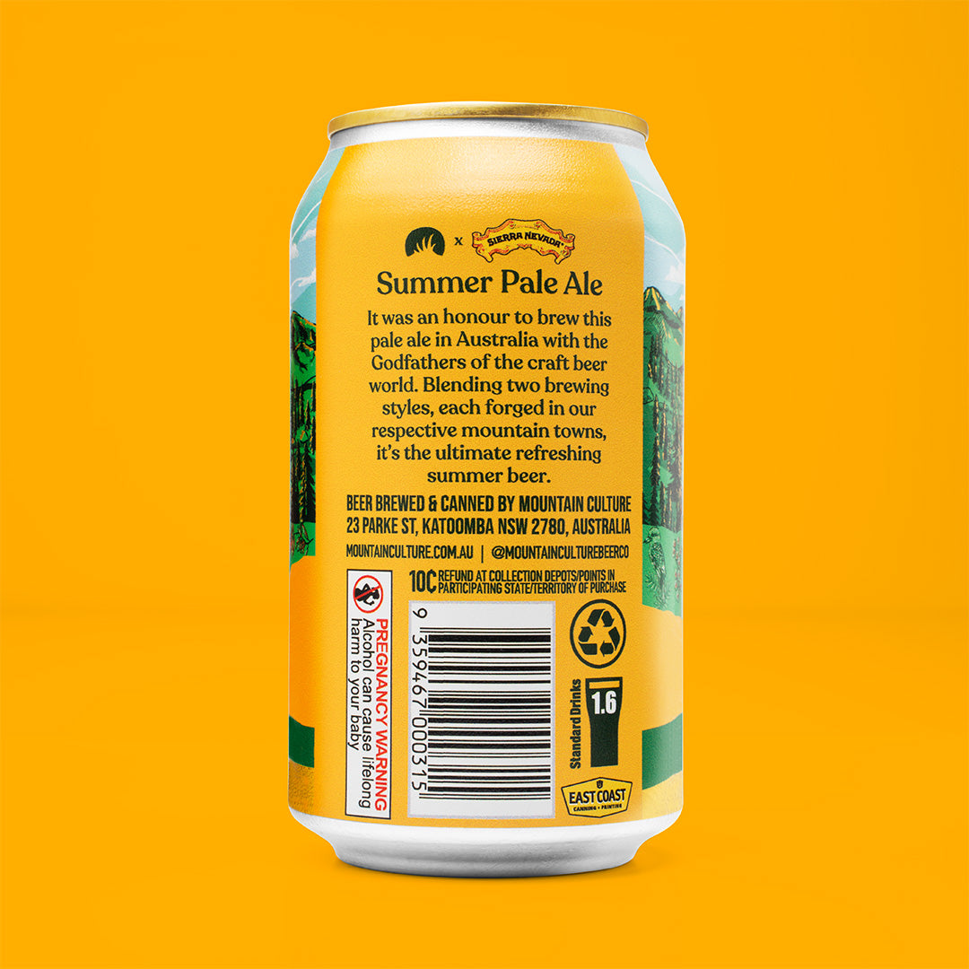 Summer Pale Ale (x Sierra Nevada) Mountain Culture Beer Co