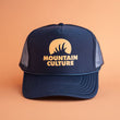 Load image into Gallery viewer, Trucker Hat - Navy
