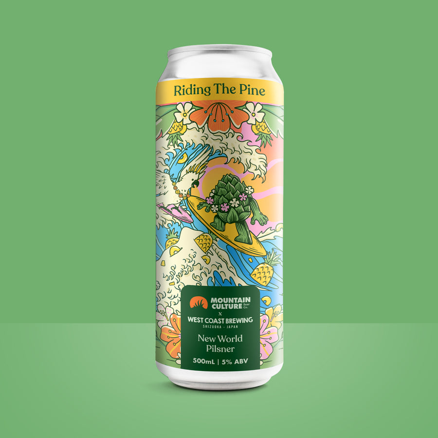 Riding The Pine (x West Coast Brewing) - New World Pilsner
