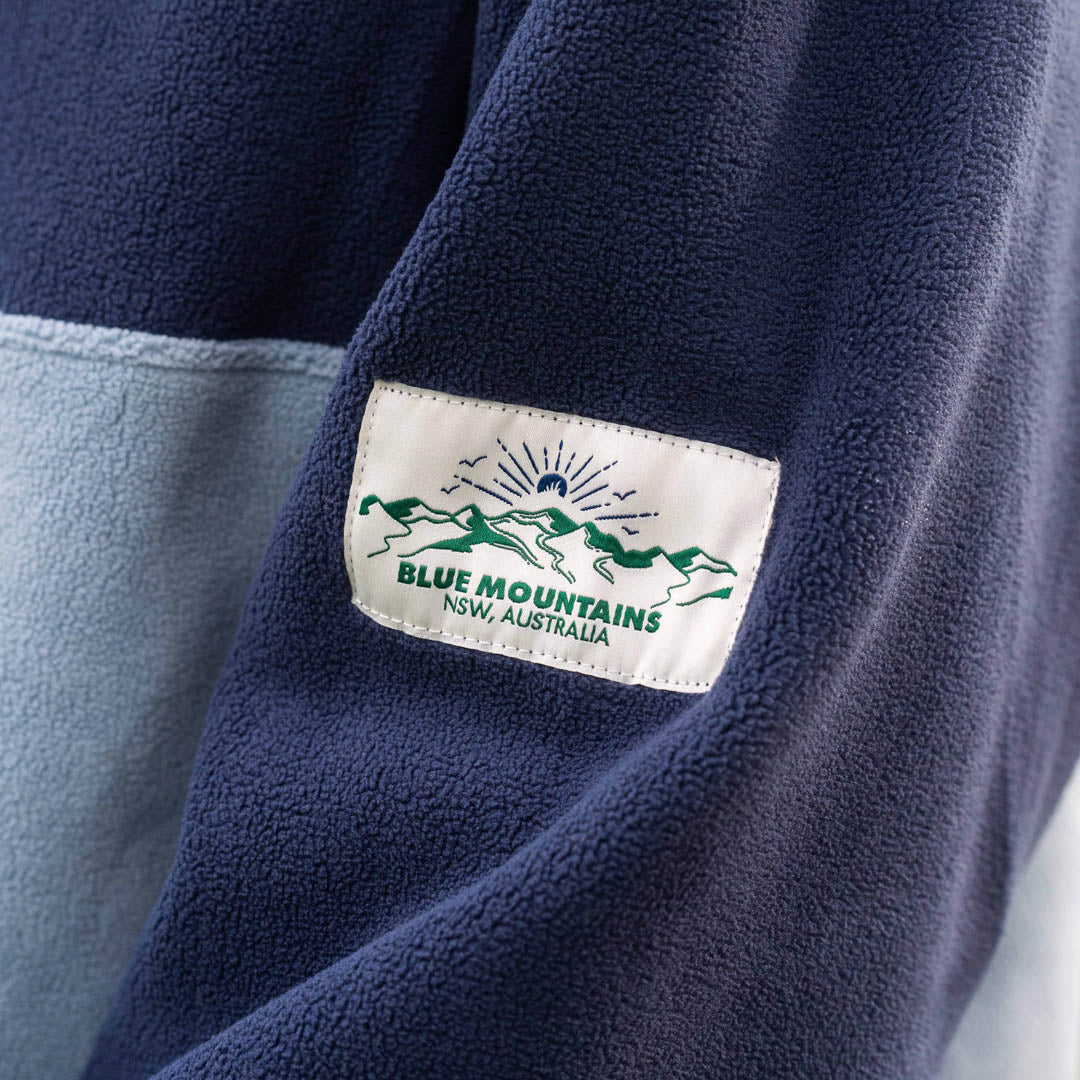 Mountain Culture Retro Fleece - Blue/Yellow