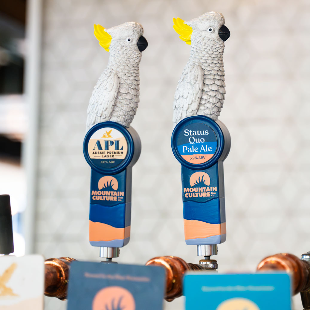 Limited Edition Cockatoo Tap Handle