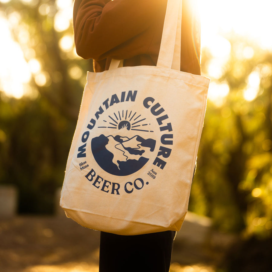 Mountain Culture Tote Bag - Natural