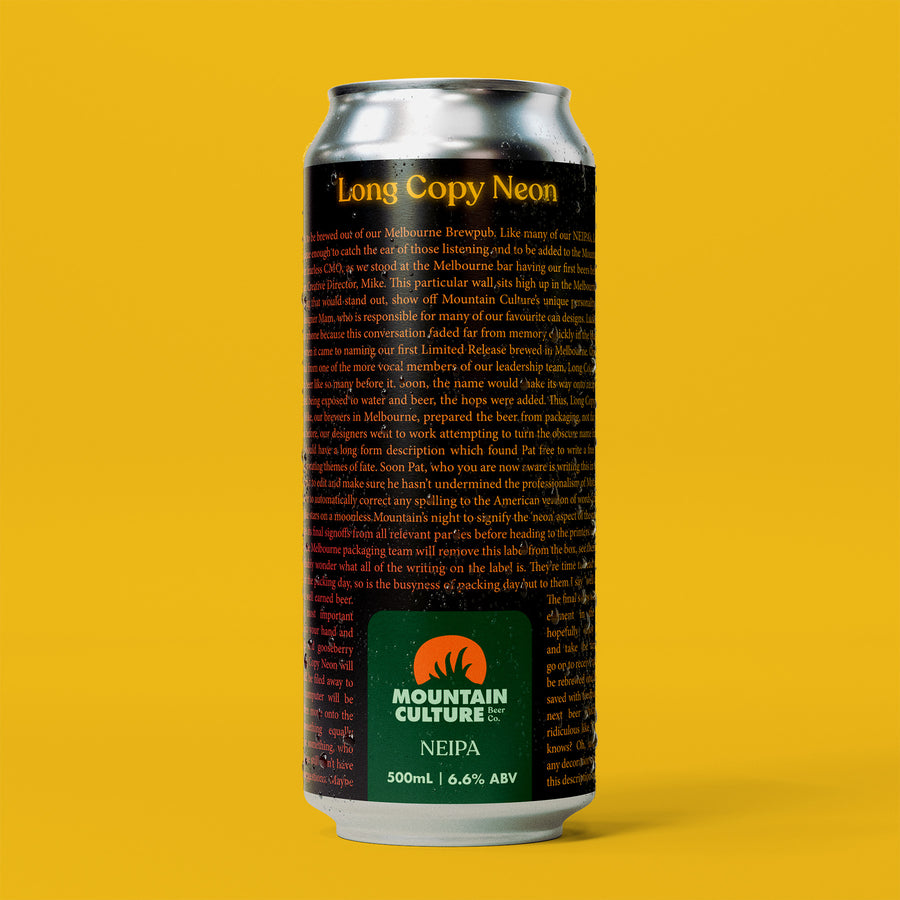 Long Copy Neon - NEIPA