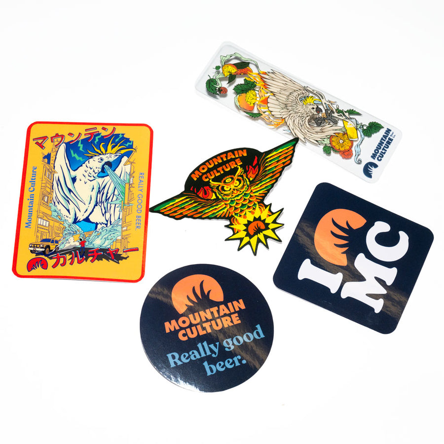Mountain Culture Sticker Pack