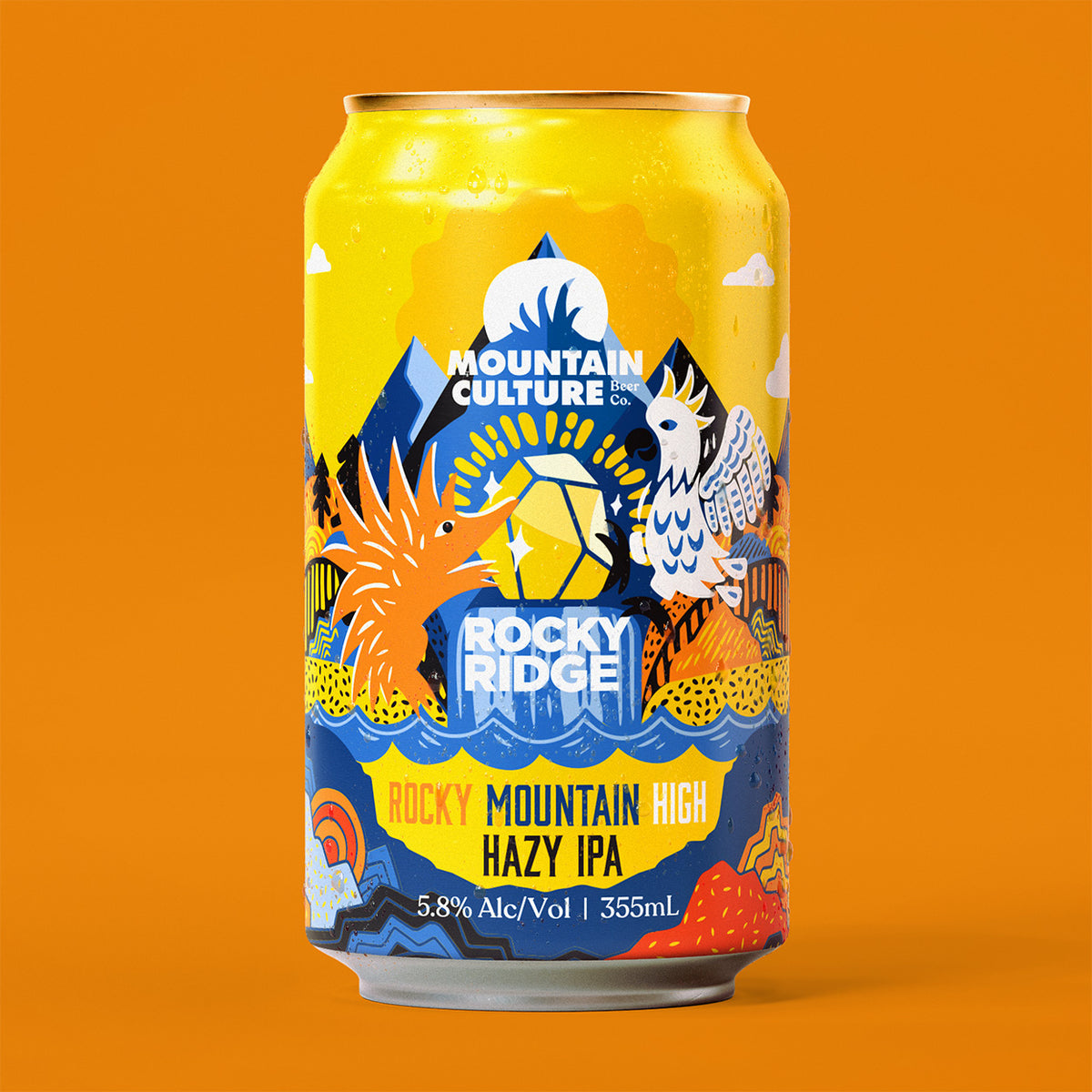 The Ridge Ipa Rocky Mountain High (x Rocky Ridge) - Hazy IPA – Mountain Culture Beer Co