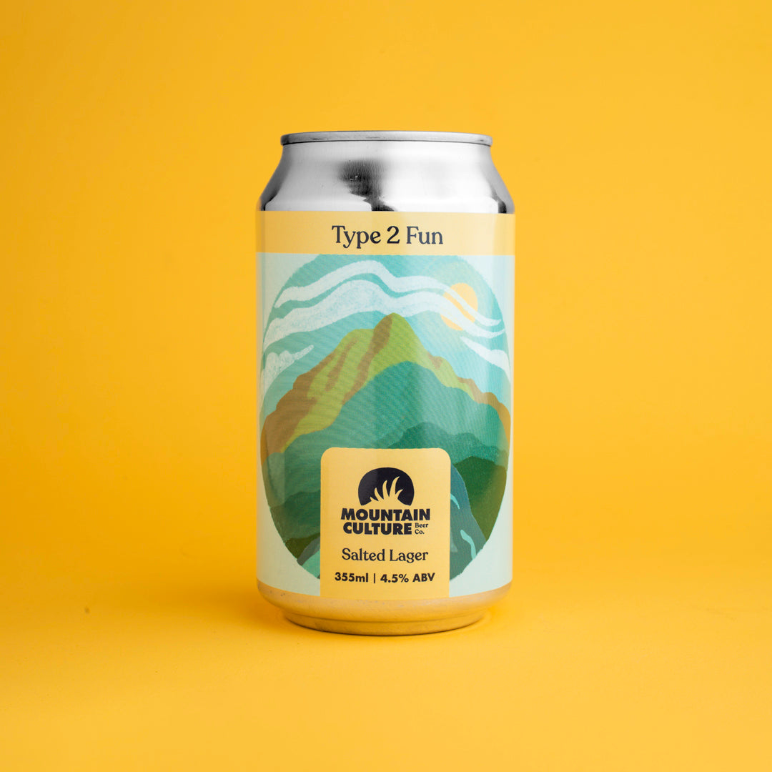 Type 2 Fun - Salted Lager – Mountain Culture Beer Co